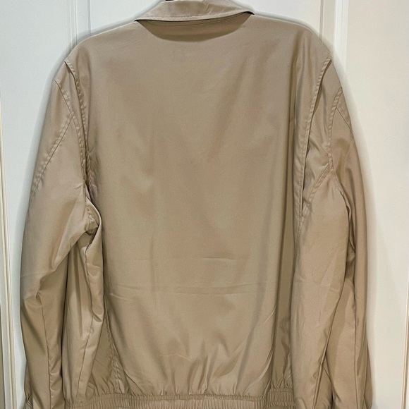 Polo by Ralph Lauren Tan Lightweight Windbreaker Jacket Bi-Swing Size XL - Picture 7 of 9